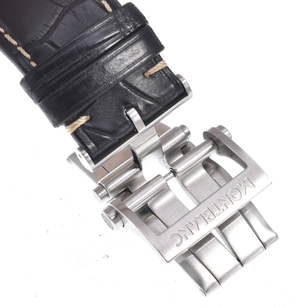 MONTBLANC Geosphere 117838 World time black Dial Automatic Men's
 Watch D#149661