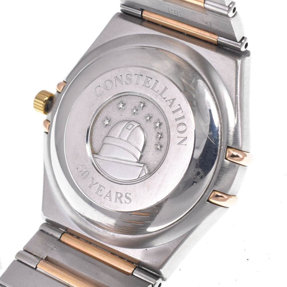 OMEGA Constellation 1308.35 11P Diamond Bezel Diamond Ivory Dial Automatic Ladies
 Watch K#149663