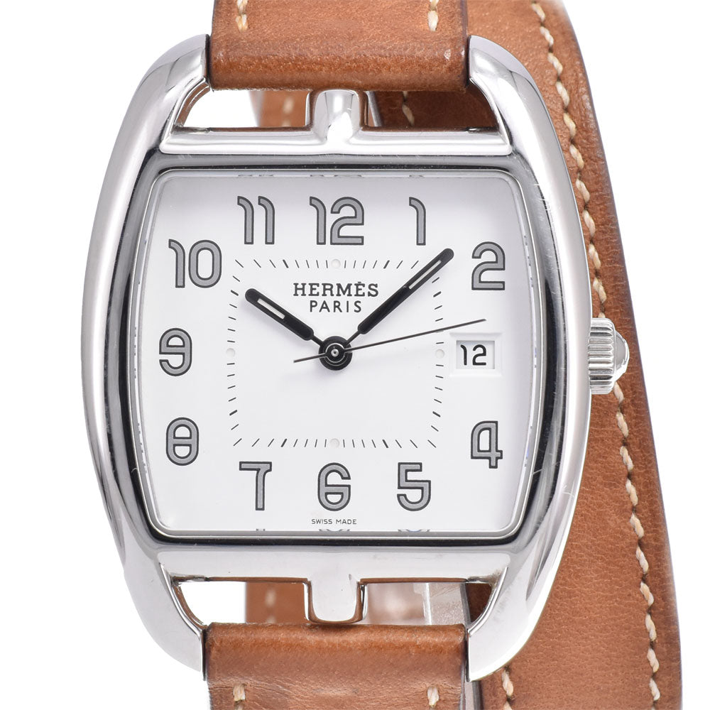 HERMES Cape Cod CT1.710 Date Double Tour white Dial Quartz Unisex
 Watch C#149665