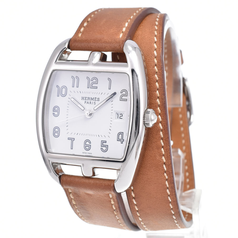 HERMES Cape Cod CT1.710 Date Double Tour white Dial Quartz Unisex
 Watch C#149665