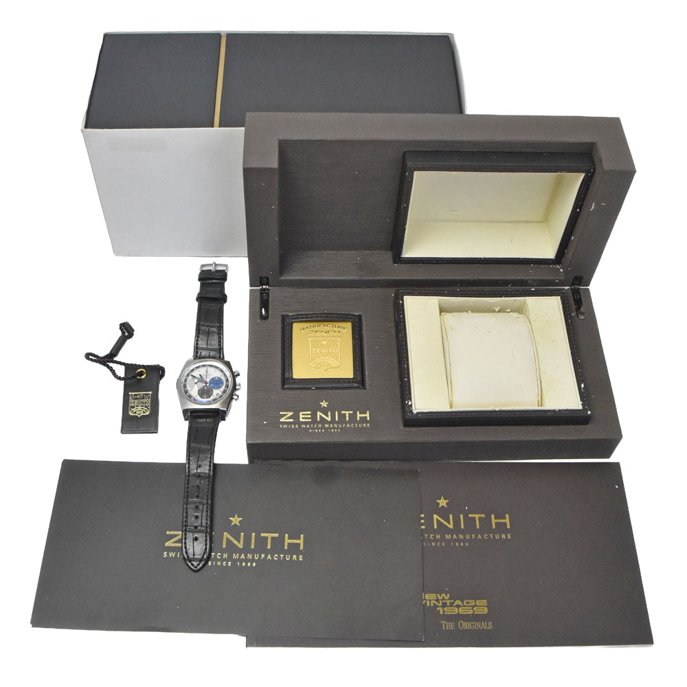 ZENITH New Vintage 1969 Original 03.1969.469 Chronograph Silver Dial Automatic Men's
 Watch C#149666