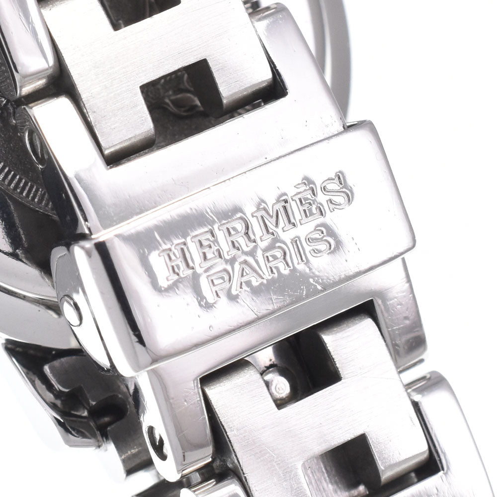 HERMES Clipper CL4.210 D buckle white Dial Quartz Ladies
 Watch E#149669