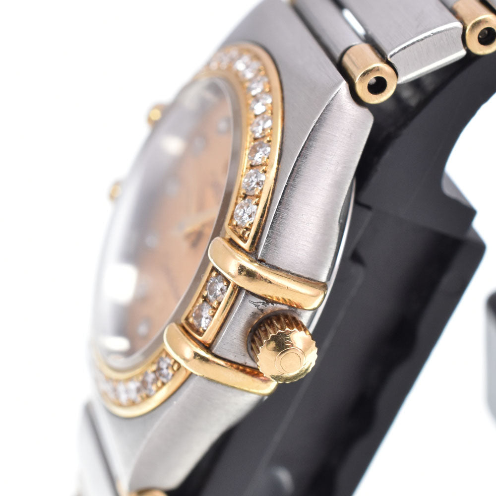 OMEGA Constellation Mini 1367.15 Stainless Steel/K18YG gold Dial Quartz Ladies
 Watch C#149671