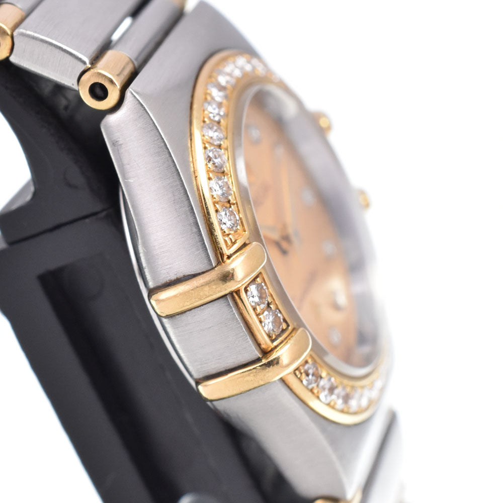 OMEGA Constellation Mini 1367.15 Stainless Steel/K18YG gold Dial Quartz Ladies
 Watch C#149671