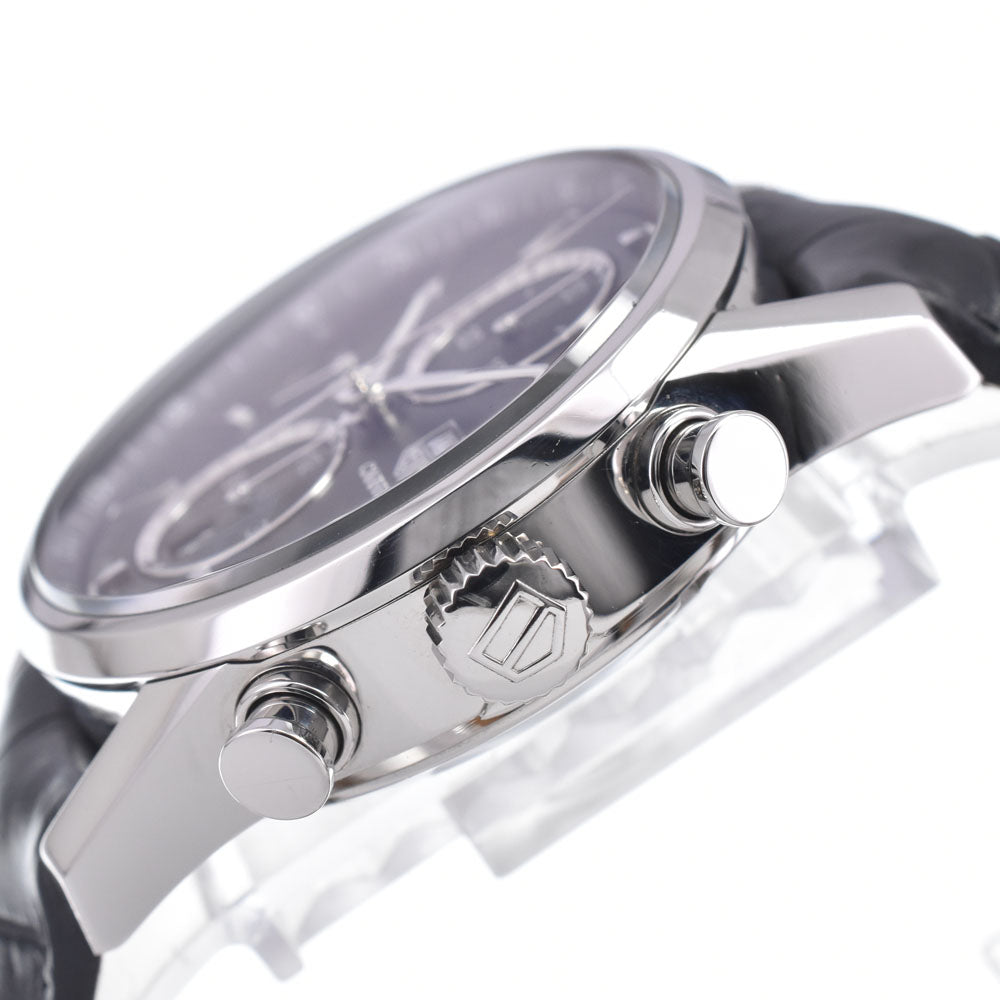 with paper TAG HEUER Carrera caliber CAR2110 Chronograph CAL.1887 black Dial Automatic Men's
 Watch D#149673