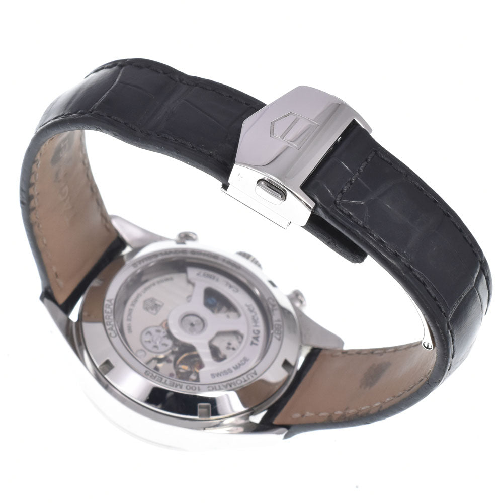 with paper TAG HEUER Carrera caliber CAR2110 Chronograph CAL.1887 black Dial Automatic Men's
 Watch D#149673