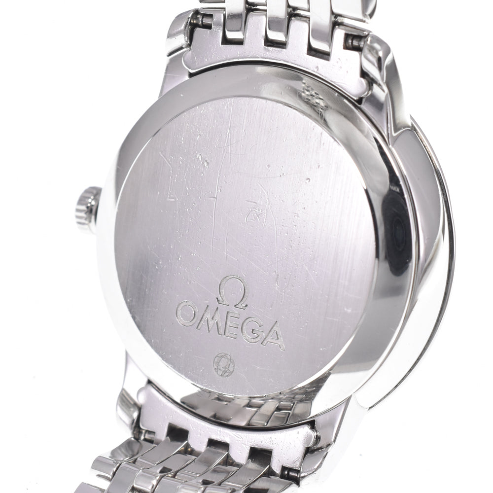 with paper OMEGA De Ville 424.10.33.20.01.001 Prestige Co-Axial black Dial Automatic Ladies
 Watch D#149674