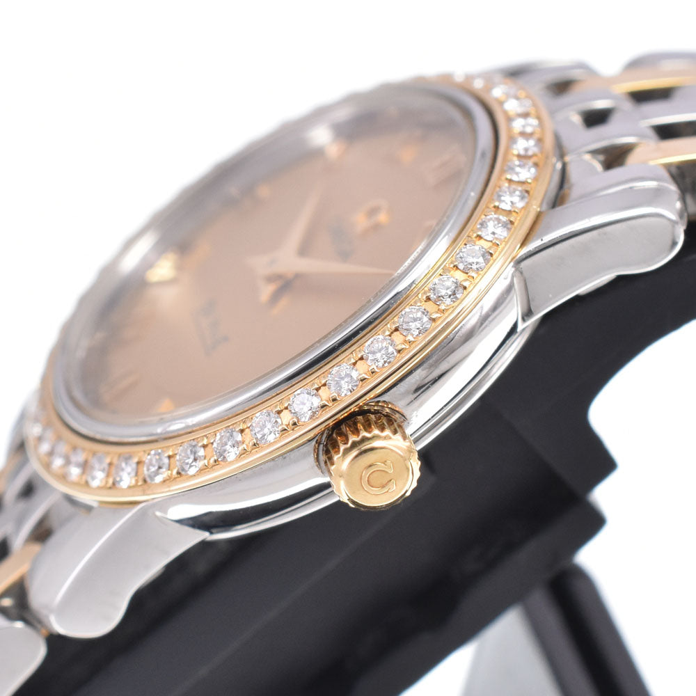 with paper OMEGA De Ville Prestige 413.25.22.60.08.00﻿1 Bezel Diamond gold Dial Quartz Ladies
 Watch C#149675