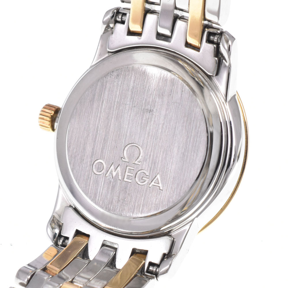 with paper OMEGA De Ville Prestige 413.25.22.60.08.00﻿1 Bezel Diamond gold Dial Quartz Ladies
 Watch C#149675