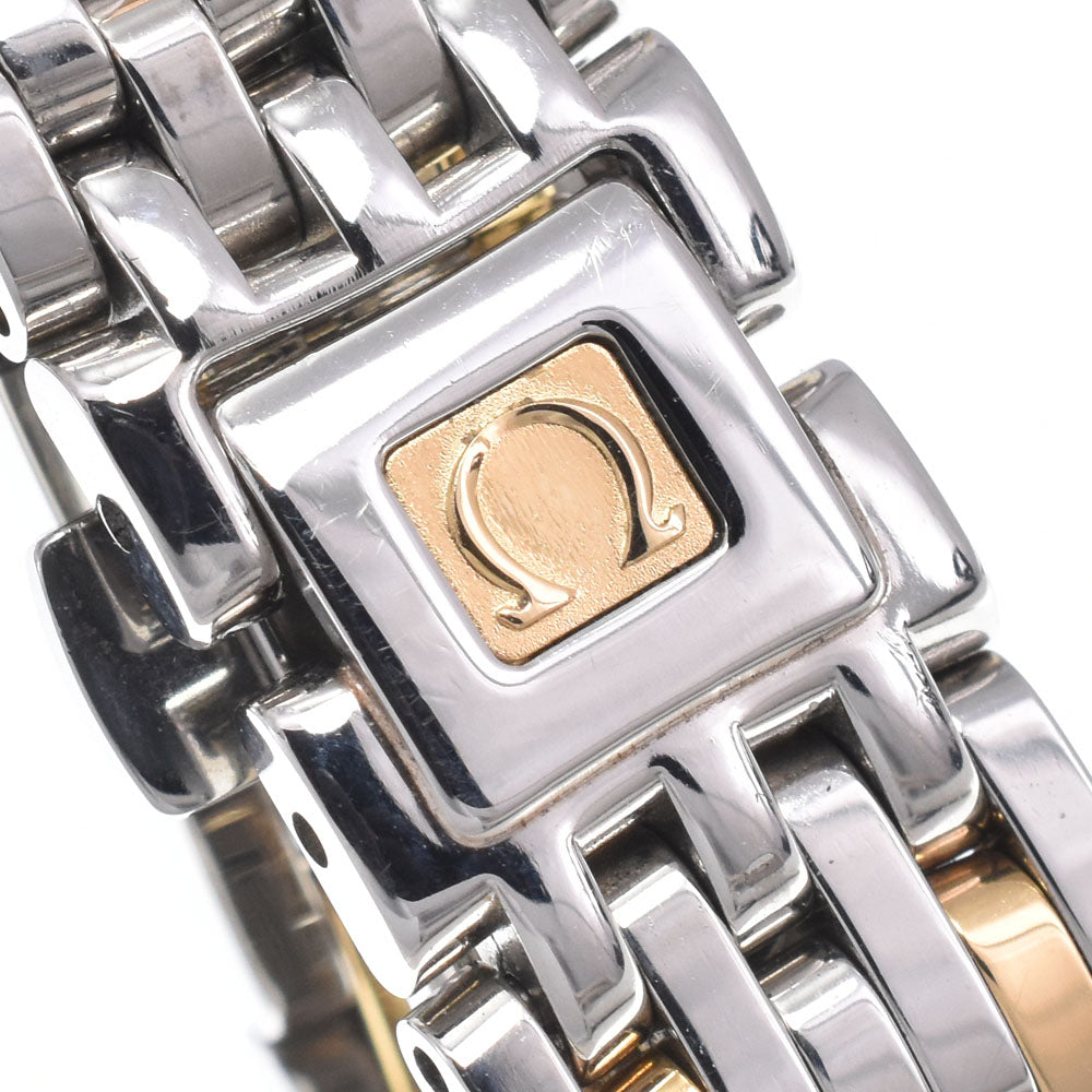 with paper OMEGA De Ville Prestige 413.25.22.60.08.00﻿1 Bezel Diamond gold Dial Quartz Ladies
 Watch C#149675