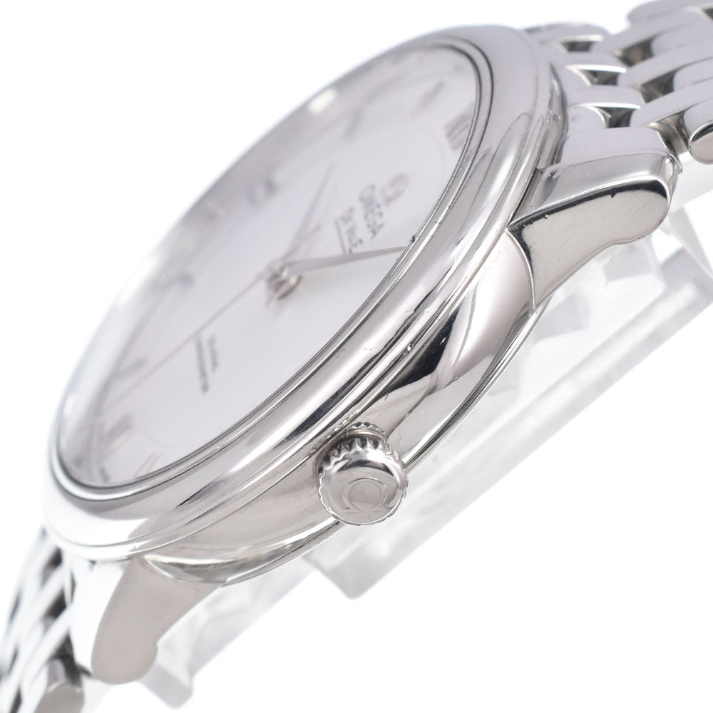 with paper OMEGA De Ville 424.10.37.20.02.001 Date CO-AXIAL Silver Dial Automatic Men's
 Watch D#149676