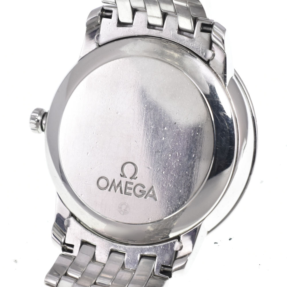 with paper OMEGA De Ville 424.10.37.20.02.001 Date CO-AXIAL Silver Dial Automatic Men's
 Watch D#149676
