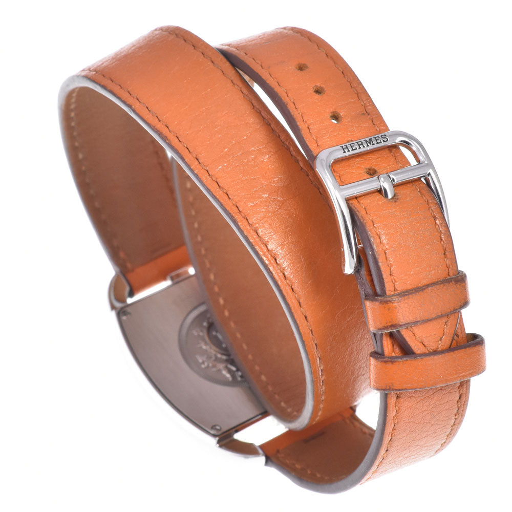 with paper HERMES Cape Cod CT1.710 Date Double Tour white Dial Quartz Unisex
 Watch D#149678