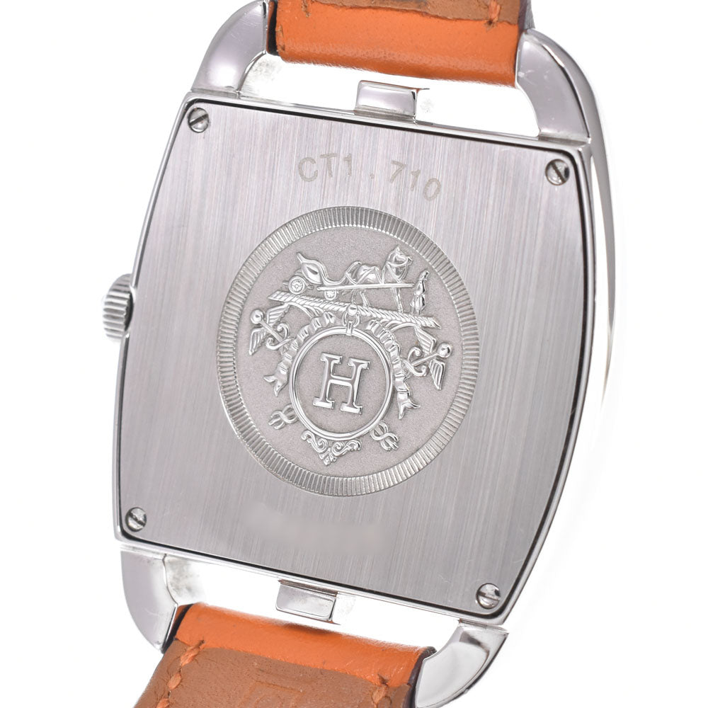 with paper HERMES Cape Cod CT1.710 Date Double Tour white Dial Quartz Unisex
 Watch D#149678