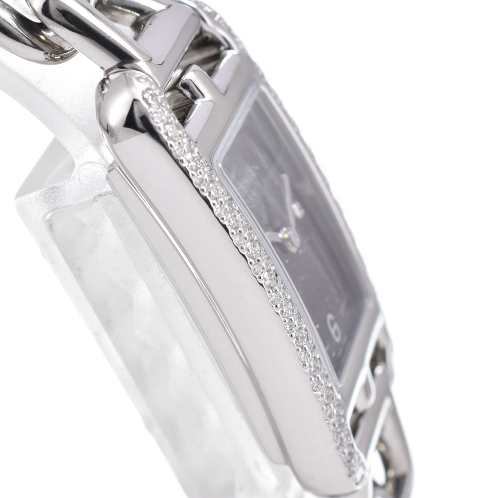 HERMES Nantucket NA2.133 Aventurine dial with diamonds blue Dial Quartz Ladies
 Watch C#149679
