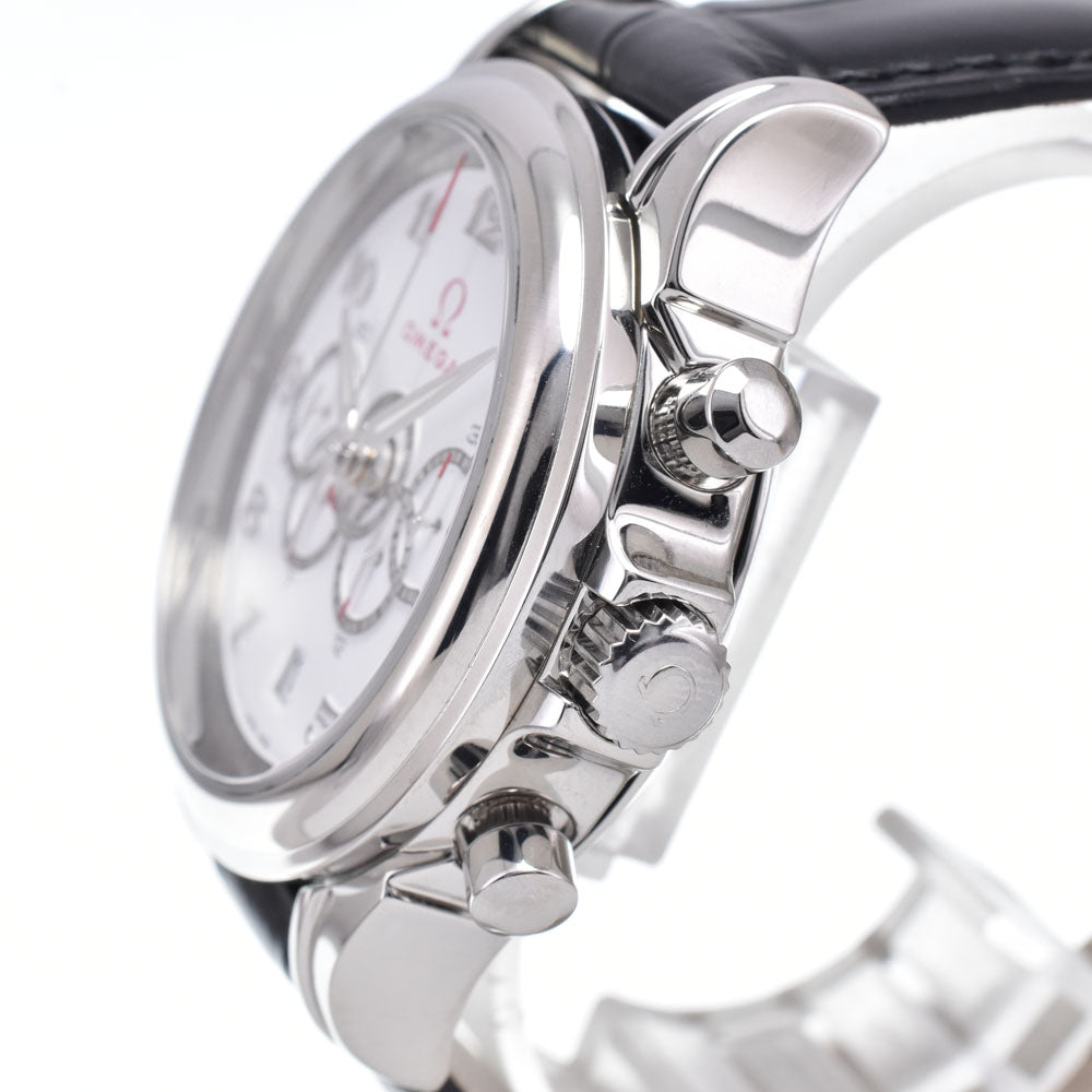 with paper OMEGA De Ville 422.13.41.52.04.001 Olympic Timeless Collection white Dial Automatic Men's
 Watch B#149683