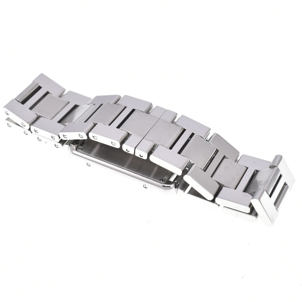 with paper CARTIER Tank solo LM W52000014 Silver Dial Quartz Men's
 Watch D#149685