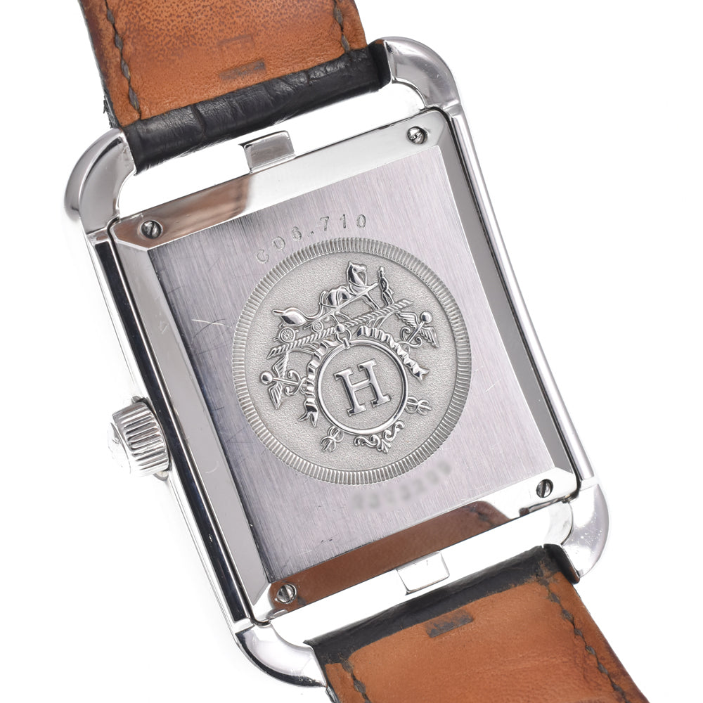 HERMES Cape Cod CD6.710 Date Silver Dial Automatic Men's
 Watch J#149687