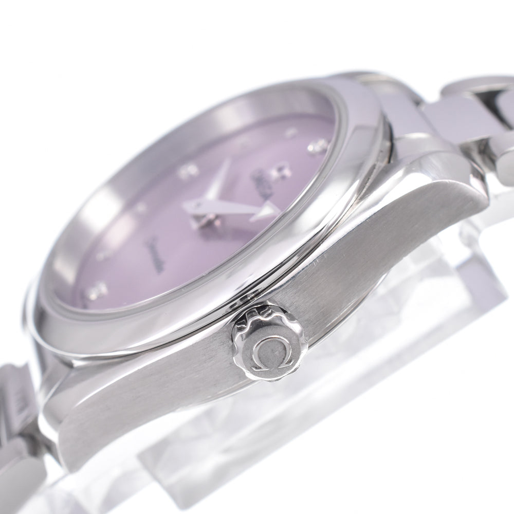 with paper OMEGA Seamaster Aqua Terra 220.10.28.60.60.001 4P Diamond pink Dial Quartz Ladies
 Watch C#149694