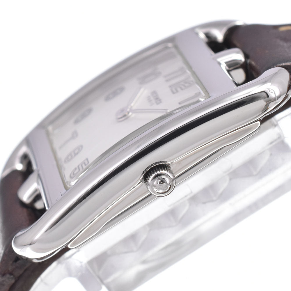 with paper HERMES Cape Cod CC1.210 Dubrutur Silver Dial Quartz Ladies
 Watch C#149695