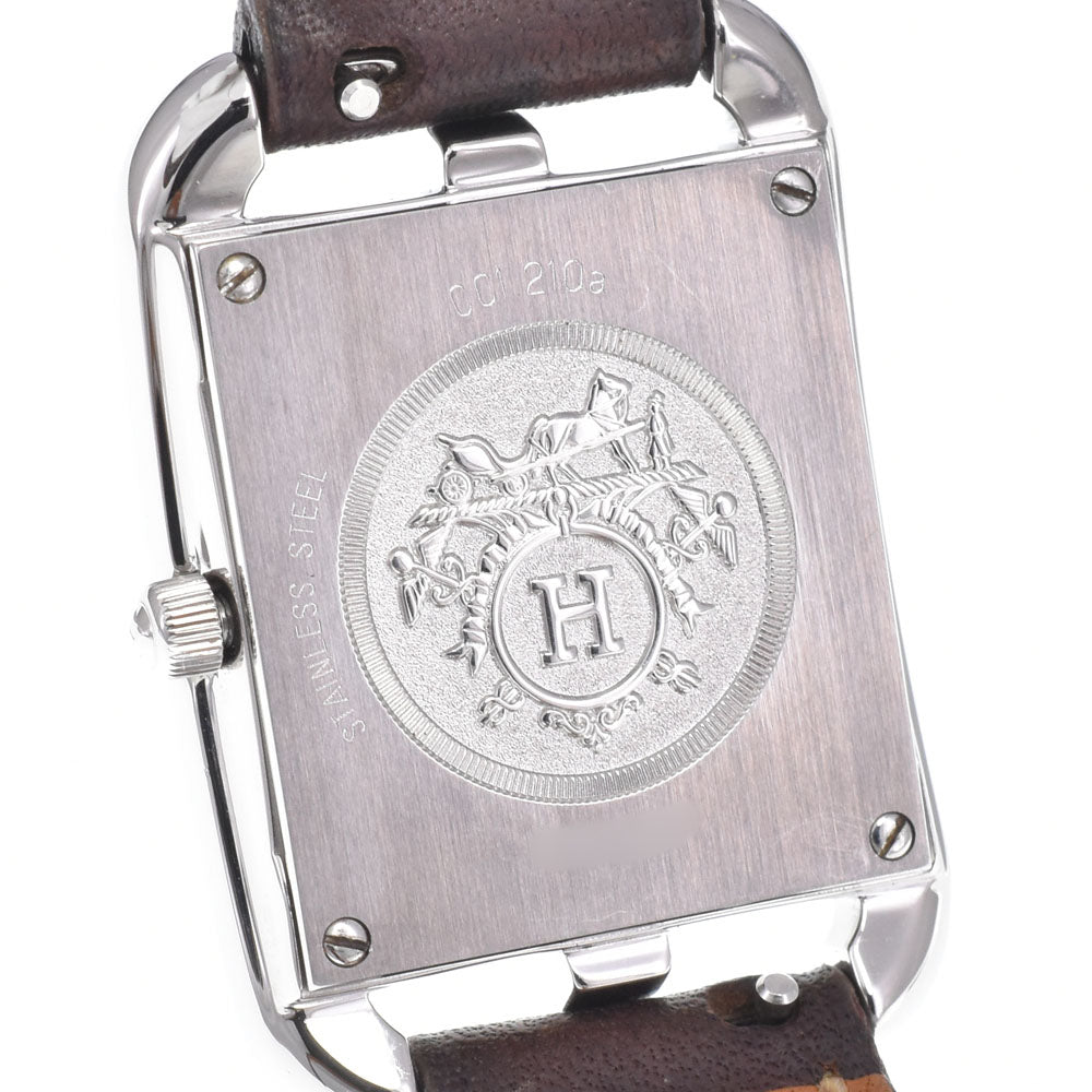 with paper HERMES Cape Cod CC1.210 Dubrutur Silver Dial Quartz Ladies
 Watch C#149695