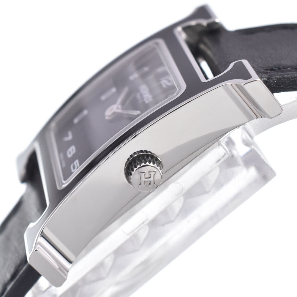 HERMES H watch HH1.221 black Dial Quartz Ladies
 Watch C#149696