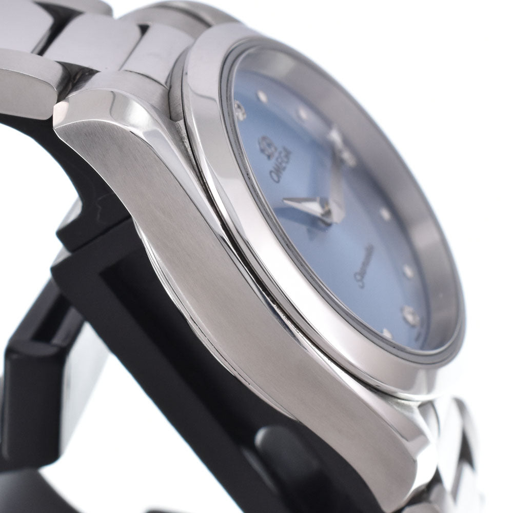 with paper OMEGA Seamaster Aqua Terra 220.10.28.60.53.001 Date Ice blue Dial Quartz Ladies
 Watch C#149700