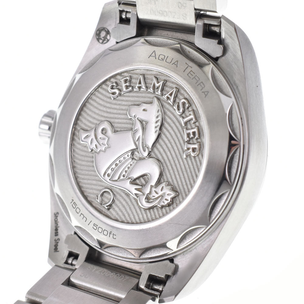 with paper OMEGA Seamaster Aqua Terra 220.10.28.60.53.001 Date Ice blue Dial Quartz Ladies
 Watch C#149700