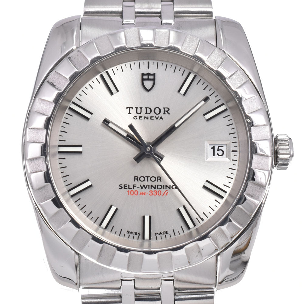 TUDOR Classic Date 21010 Date Silver Dial Automatic Men's
 Watch D#149708