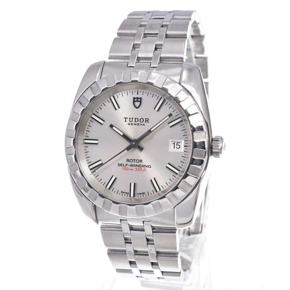 TUDOR Classic Date 21010 Date Silver Dial Automatic Men's
 Watch D#149708