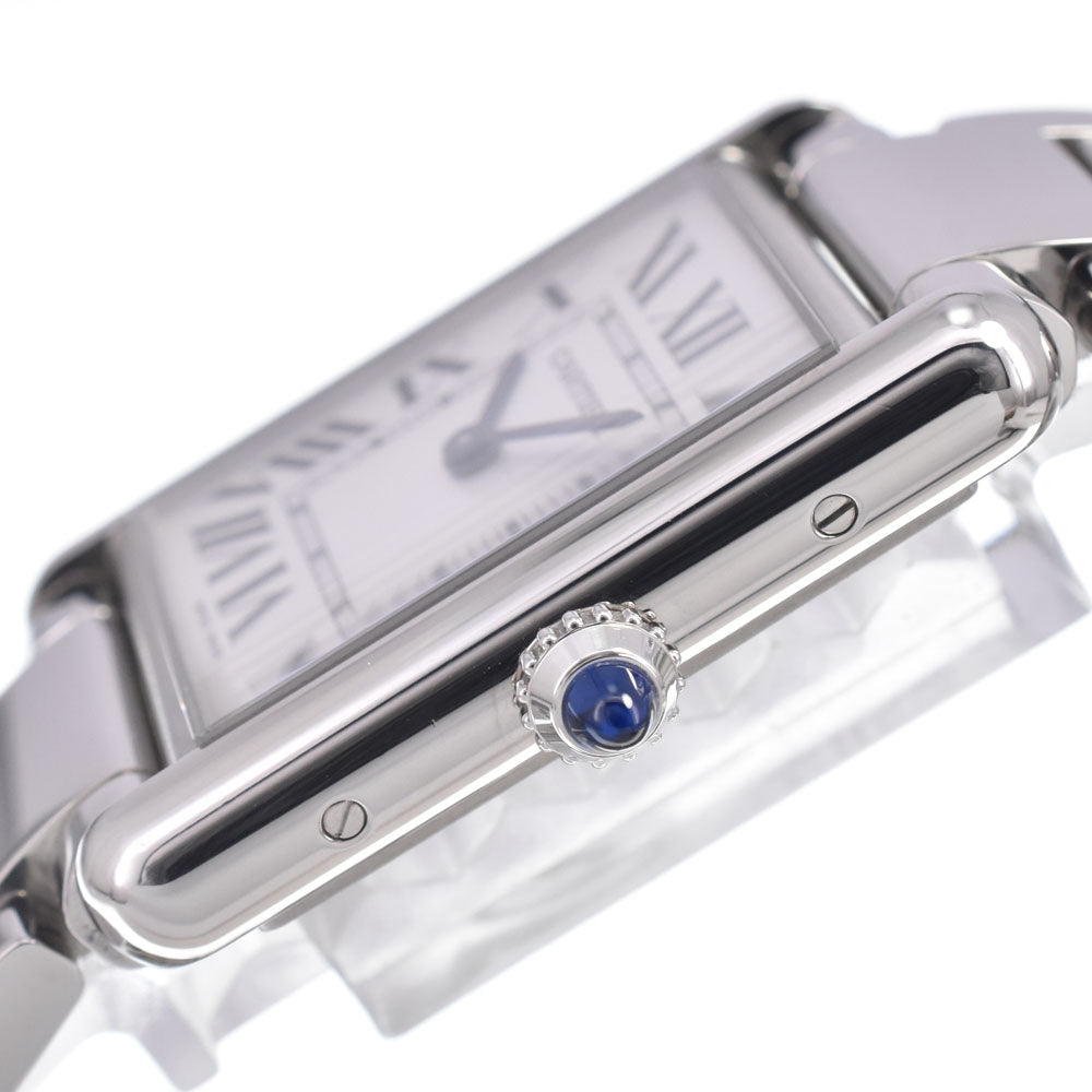 with paper CARTIER tank mast LM WSTA0051 Silver Dial Quartz Unisex
 Watch C#149713