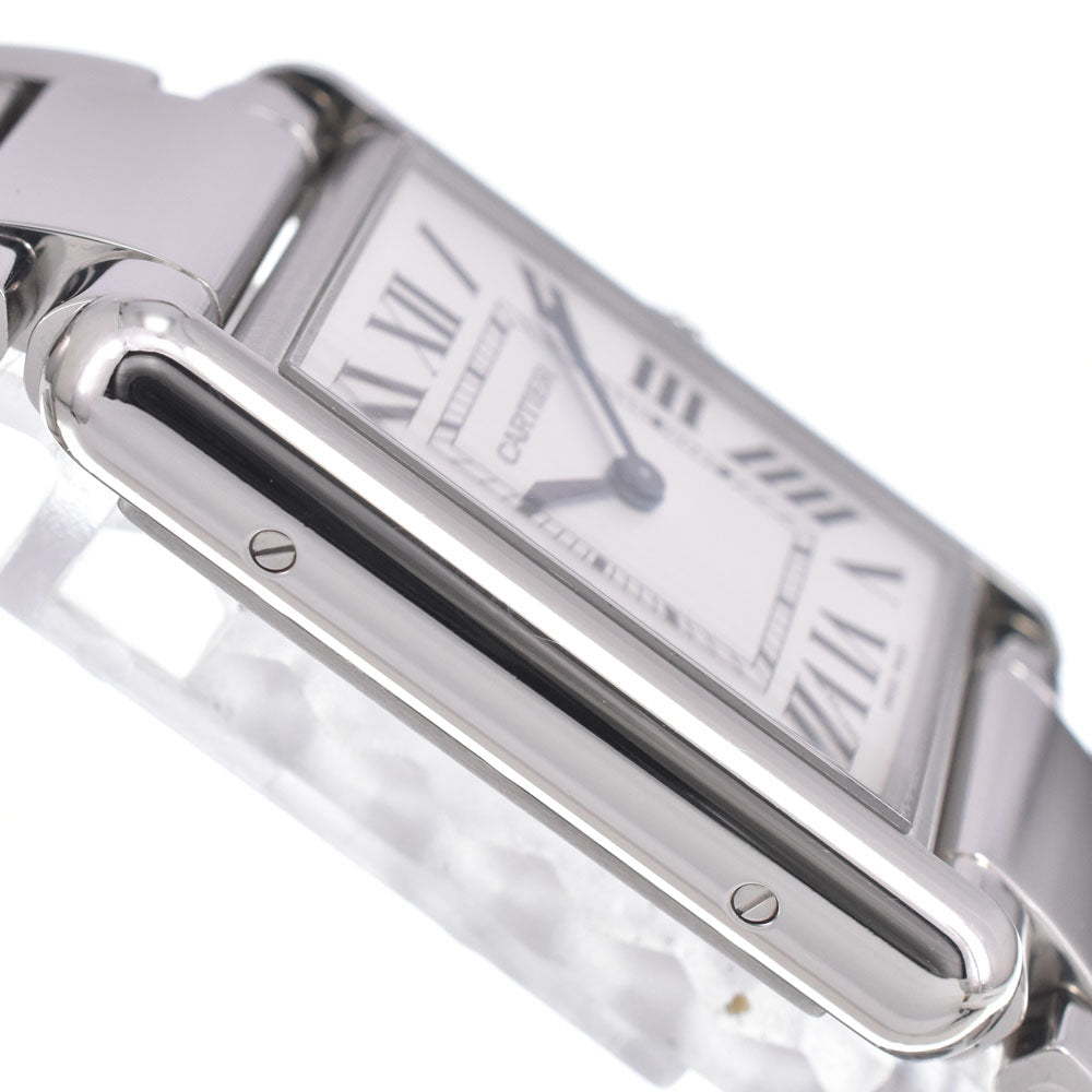 with paper CARTIER tank mast LM WSTA0051 Silver Dial Quartz Unisex
 Watch C#149713