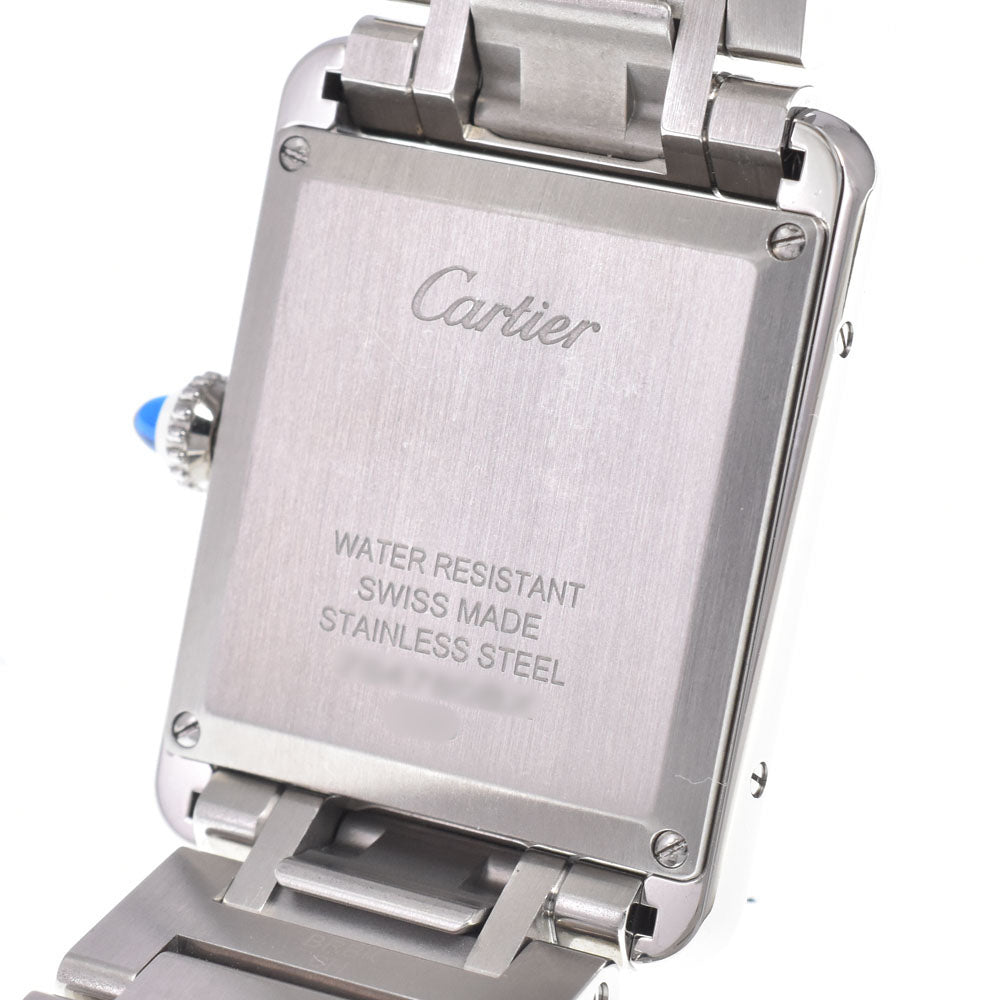 with paper CARTIER tank mast LM WSTA0051 Silver Dial Quartz Unisex
 Watch C#149713
