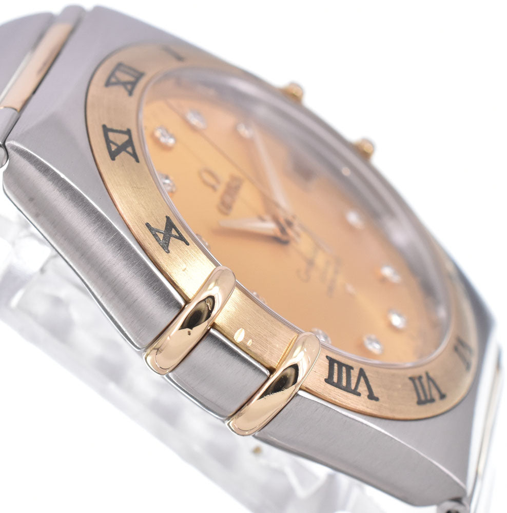 with paper OMEGA Constellation Coaxial 111.20.336.20.58.001 11P diamond date gold Dial Automatic Men's
 Watch D#149718