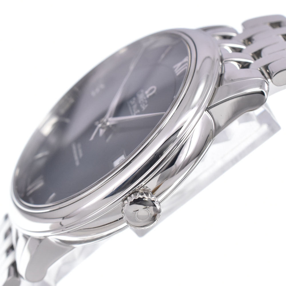 with paper OMEGA De Ville Prestige 424.10.40.20.03.001 Date CO-AXIAL blue Dial Automatic Men's
 Watch D#149721