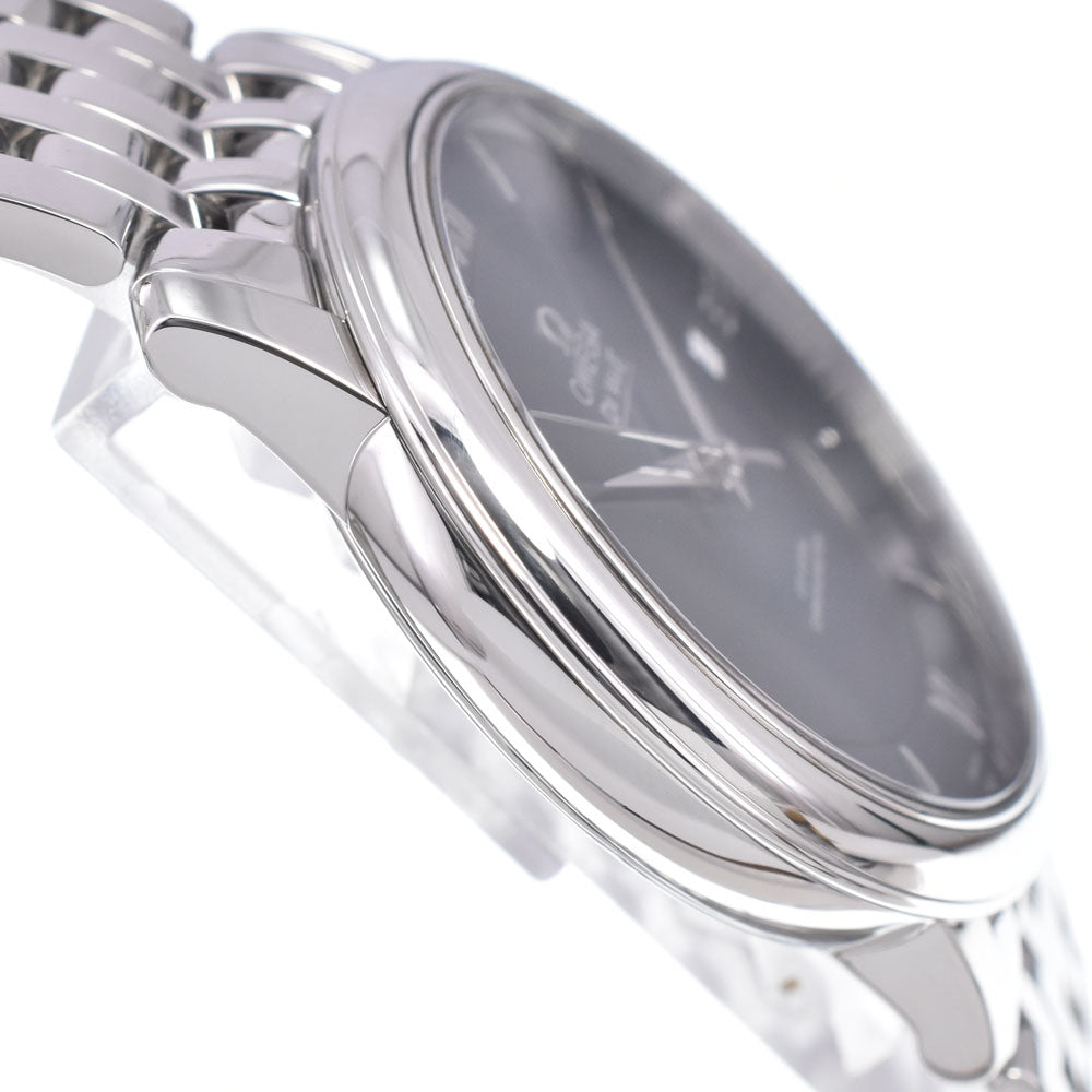 with paper OMEGA De Ville Prestige 424.10.40.20.03.001 Date CO-AXIAL blue Dial Automatic Men's
 Watch D#149721