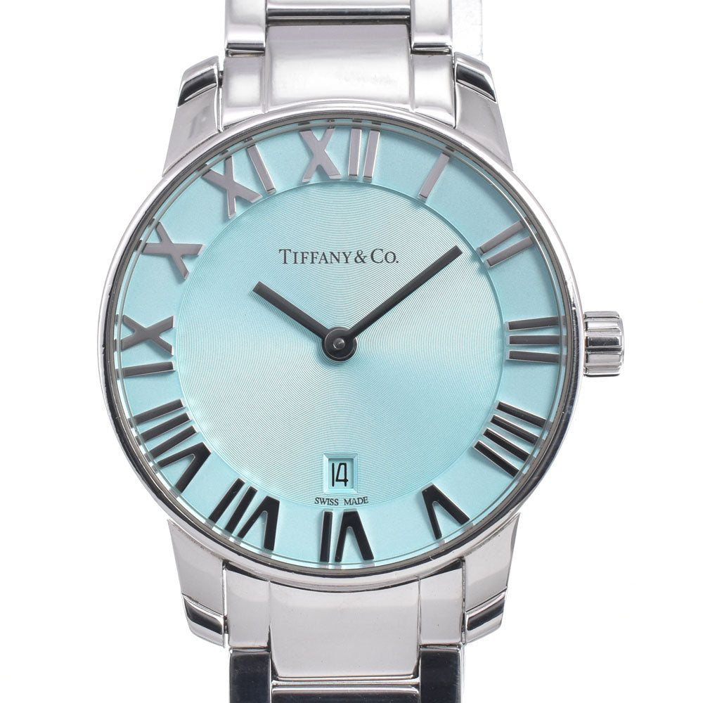 TIFFANY&Co. Atlas 2 hand 63452807 TIFFANY & Co. Blue TIFFANY & Co. Blue Dial Quartz Ladies
 Watch D#149724