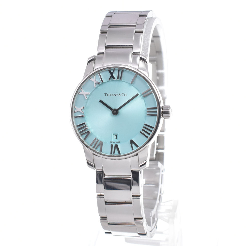 TIFFANY&Co. Atlas 2 hand 63452807 TIFFANY & Co. Blue TIFFANY & Co. Blue Dial Quartz Ladies
 Watch D#149724