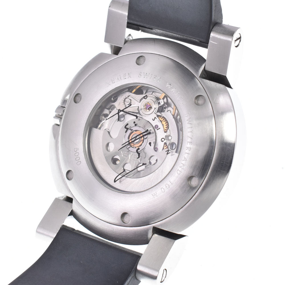 with paper XEMEX 5000 Silver Dial Automatic Men's
 Watch D#149726