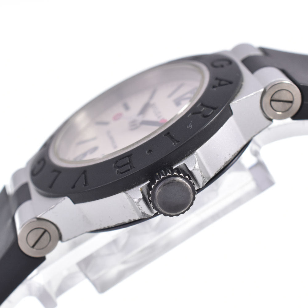 with paper BVLGARI aluminum AL29TA Date Silver Dial Quartz Ladies
 Watch C#149729