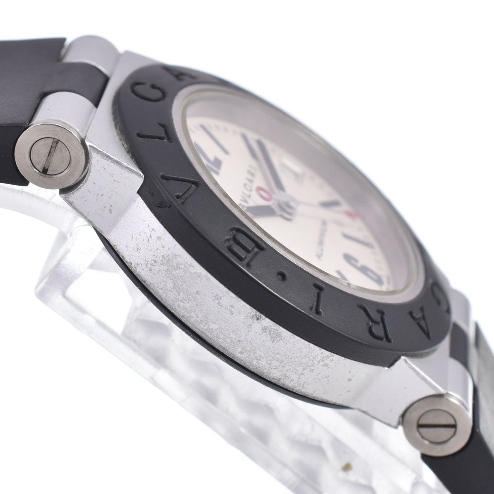 with paper BVLGARI aluminum AL29TA Date Silver Dial Quartz Ladies
 Watch C#149729