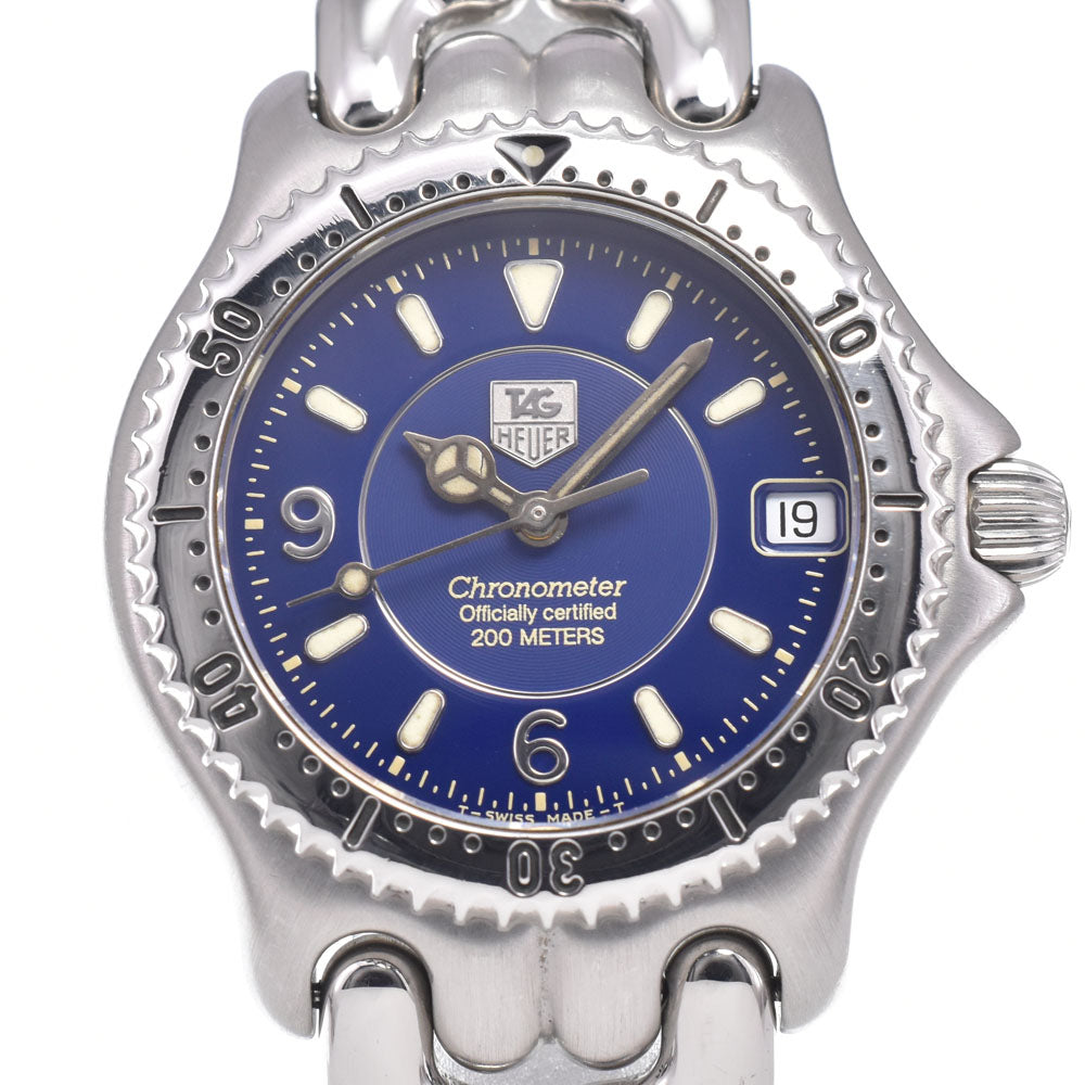 TAG HEUER S/el WG5214-P0 Date blue Dial Automatic Unisex
 Watch E#149730