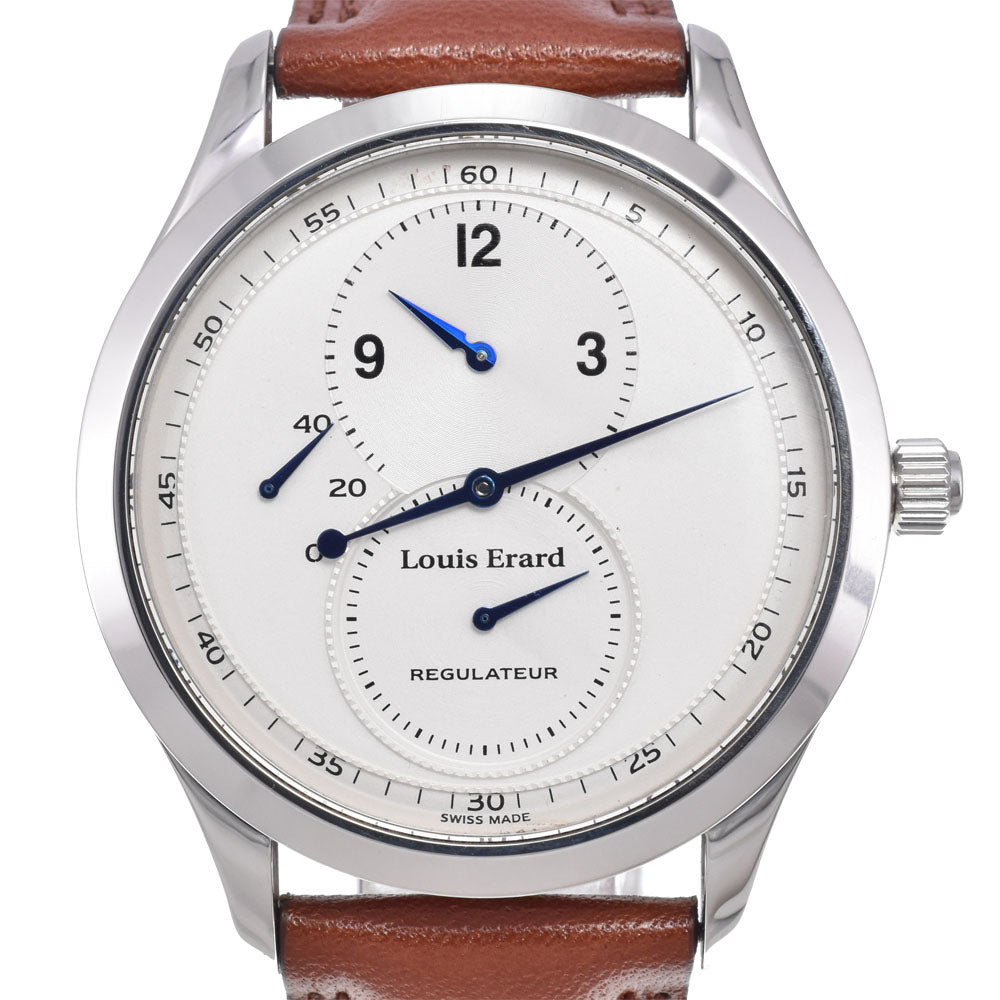 Louis Erard regulator 50201AA41 Silver Dial Hand Winding Men's
 Watch J#149731