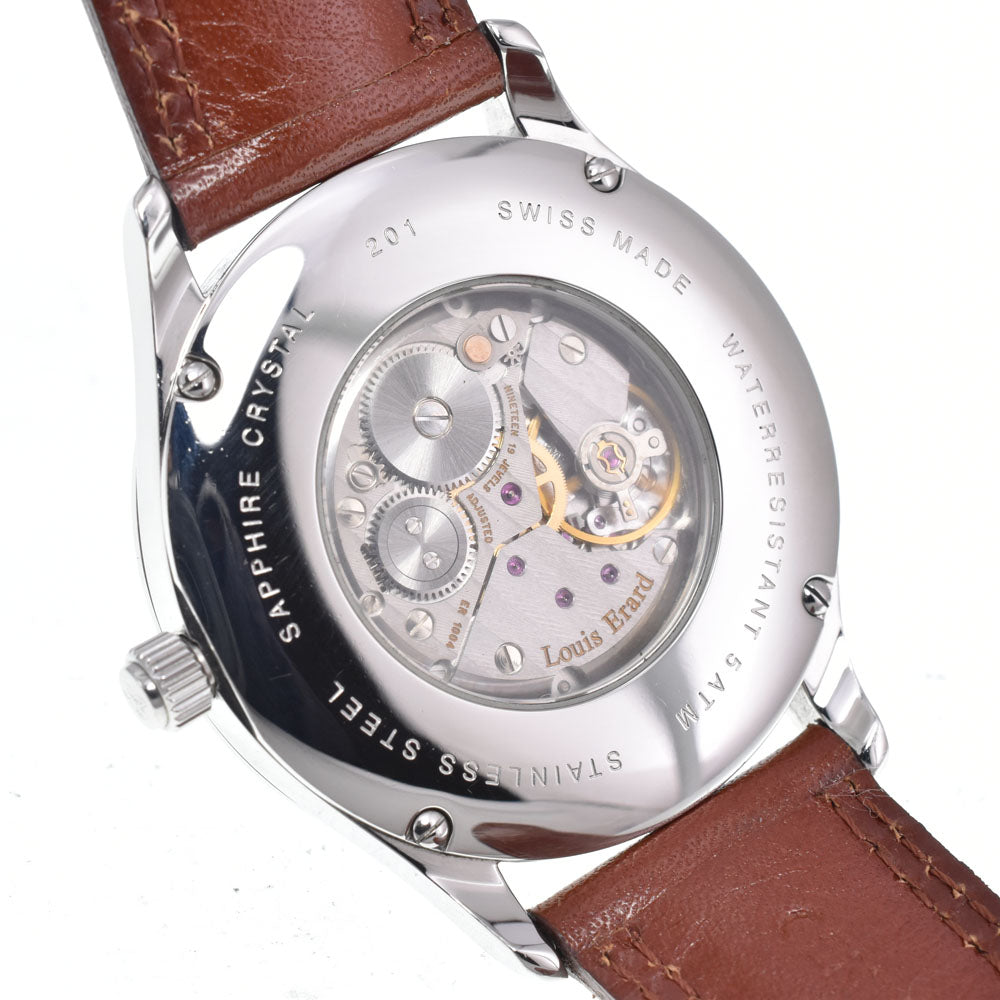 Louis Erard regulator 50201AA41 Silver Dial Hand Winding Men's
 Watch J#149731