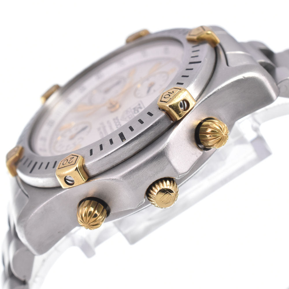 TAG HEUER 2000 Series Professional 165.806/1 Chronograph Silver Dial Automatic Men's
 Watch E#149736