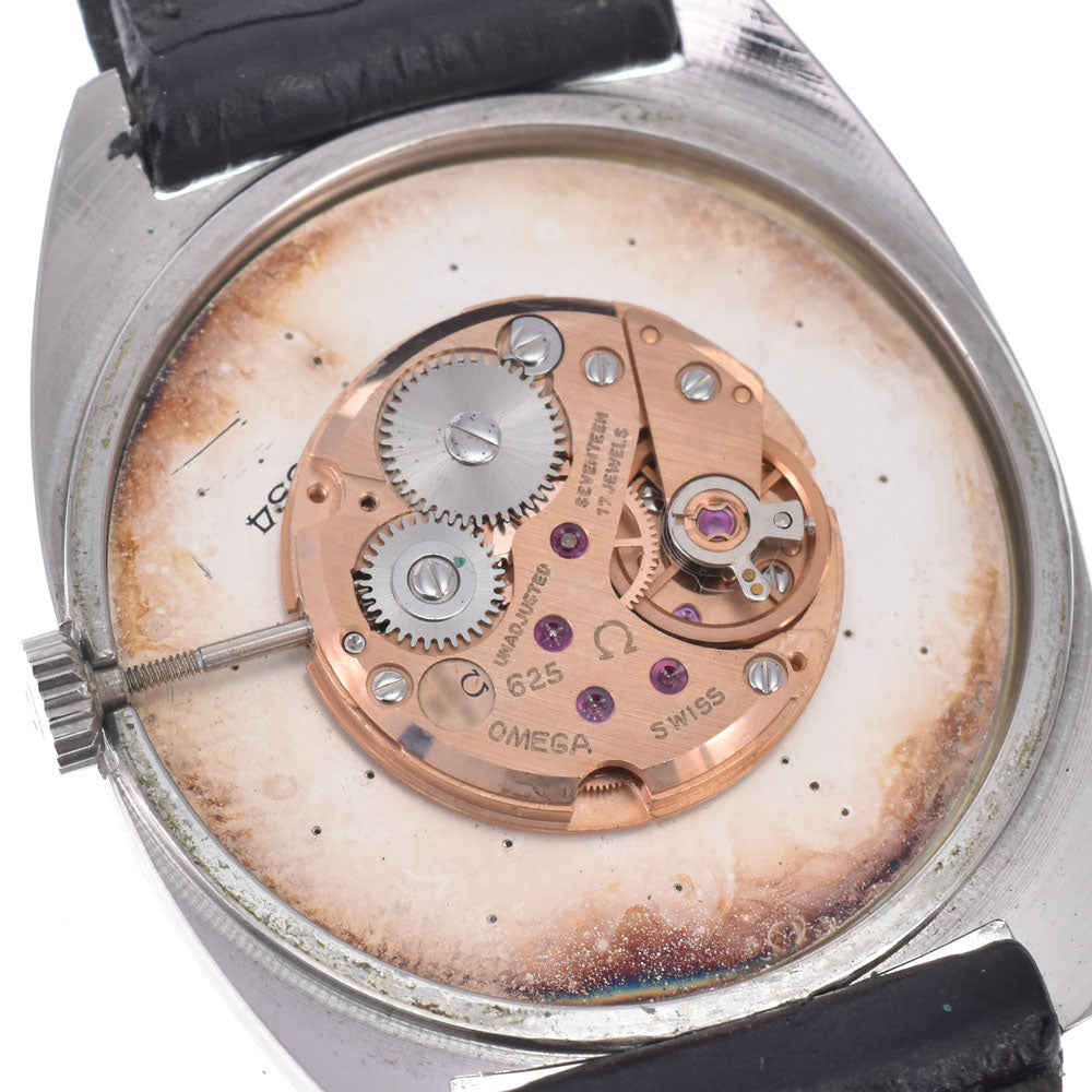 OMEGA Geneva 111.0123 vintage Cal.625 Silver Dial Hand Winding Men's
 Watch C#149738