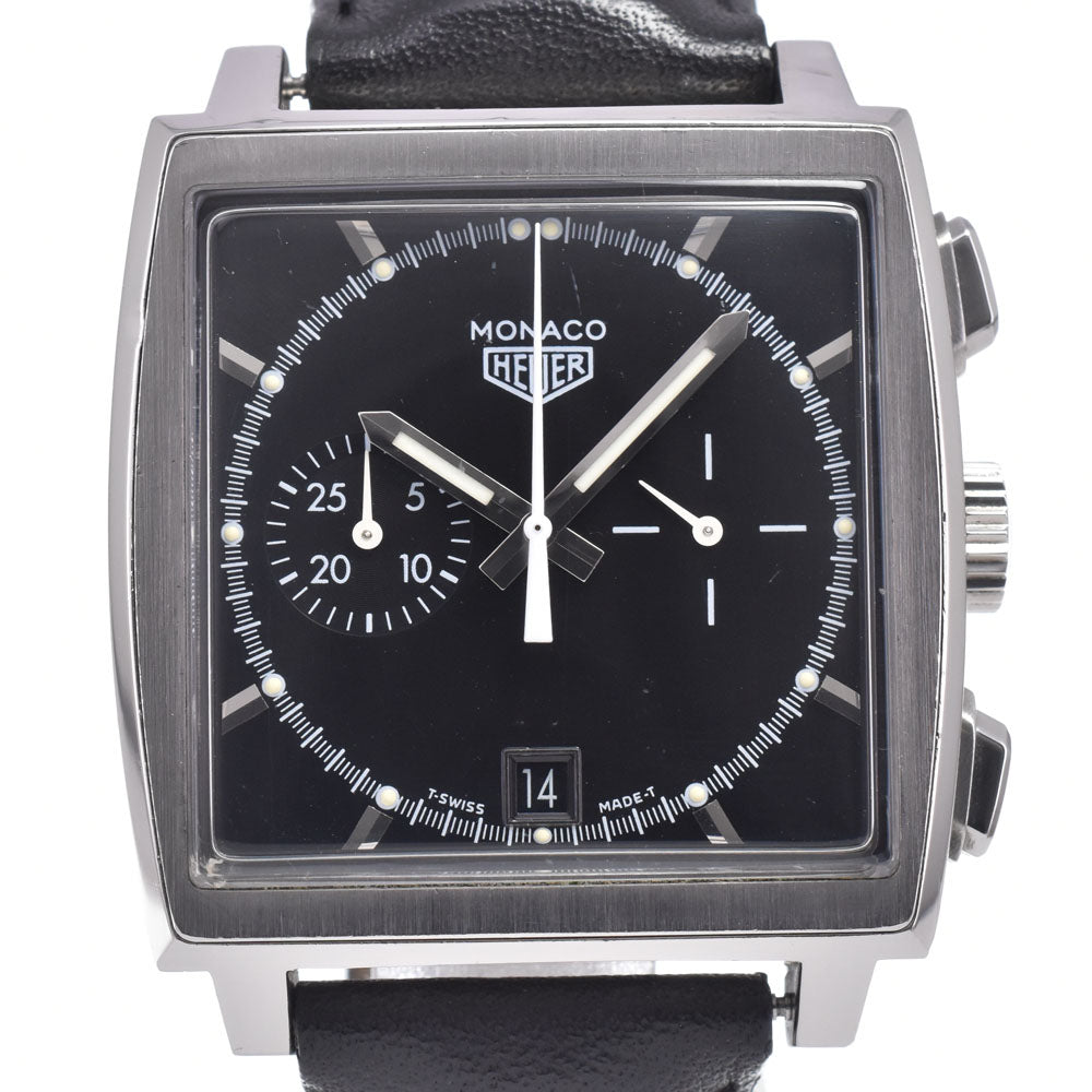 Heuer Monaco Standard limited edition of 5000 pieces CS2110 Chronograph black Dial Automatic Men's
 Watch D#149739