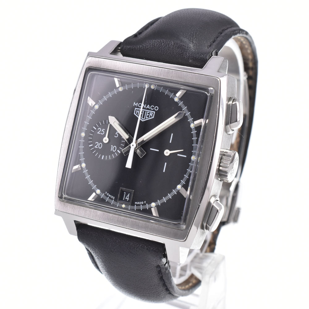 Heuer Monaco Standard limited edition of 5000 pieces CS2110 Chronograph black Dial Automatic Men's
 Watch D#149739
