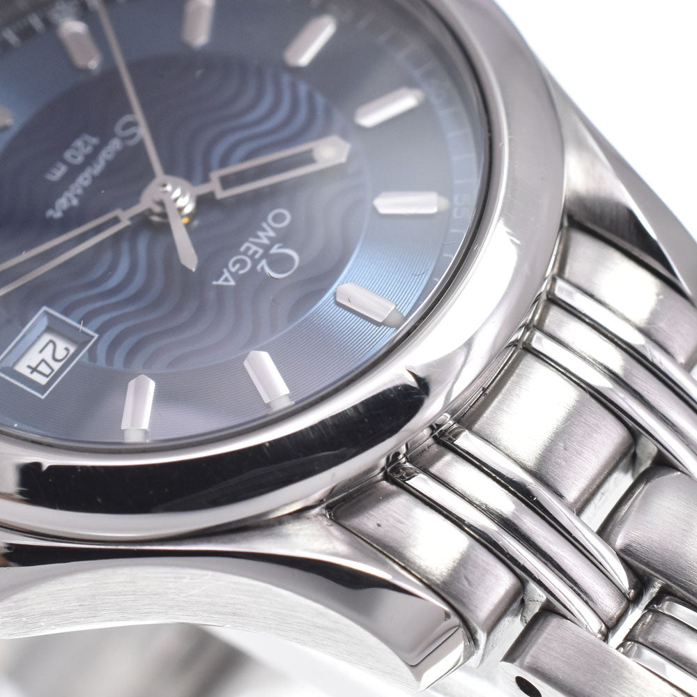 OMEGA Seamaster 120M 2571.81 Date blue Dial Quartz Ladies
 Watch E#149740