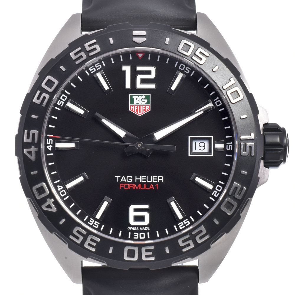 TAG HEUER Formula 1 WAZ1110 Date black Dial Quartz Men's
 Watch D#149741